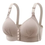 Daisy Bra For Women Seniors Comfortable Convenient Front Close Button Cotton Bra